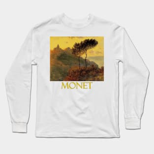 Church at Verengeville at Sunset by Claude Monet Long Sleeve T-Shirt